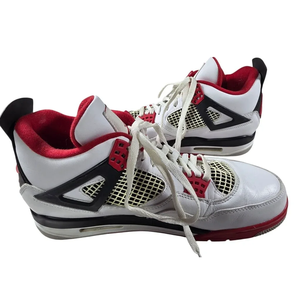 Nike Jordan 4 Retro Fire Red 2020 Mens Shoes Size 11‎ DC7770-160